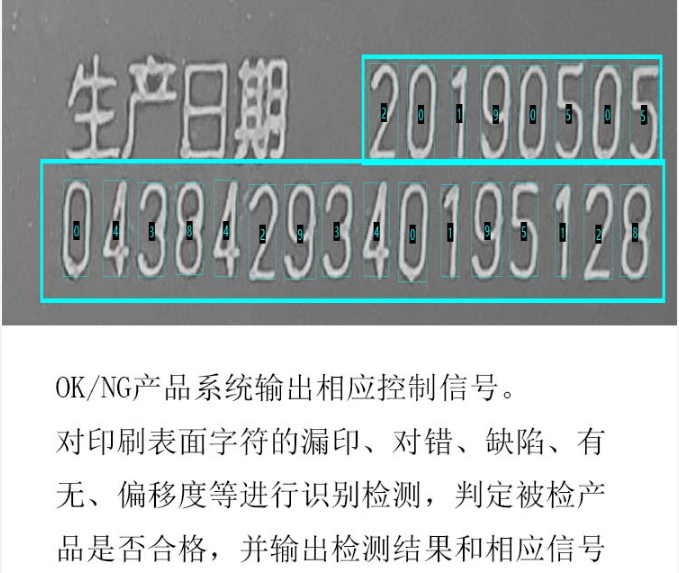 機(jī)器視覺(jué)檢測(cè)系統(tǒng)檢測(cè)字符